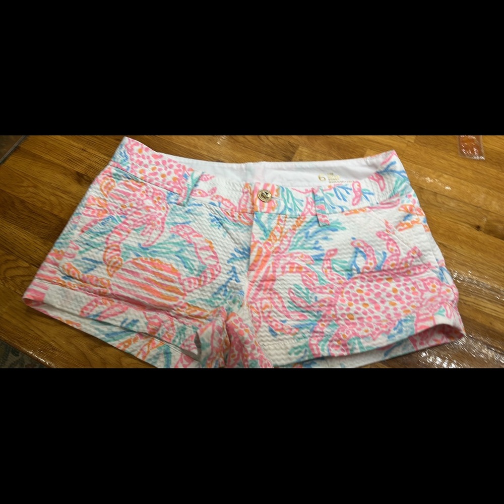 Lilly Pulitzer shorts SZ 6 EUC